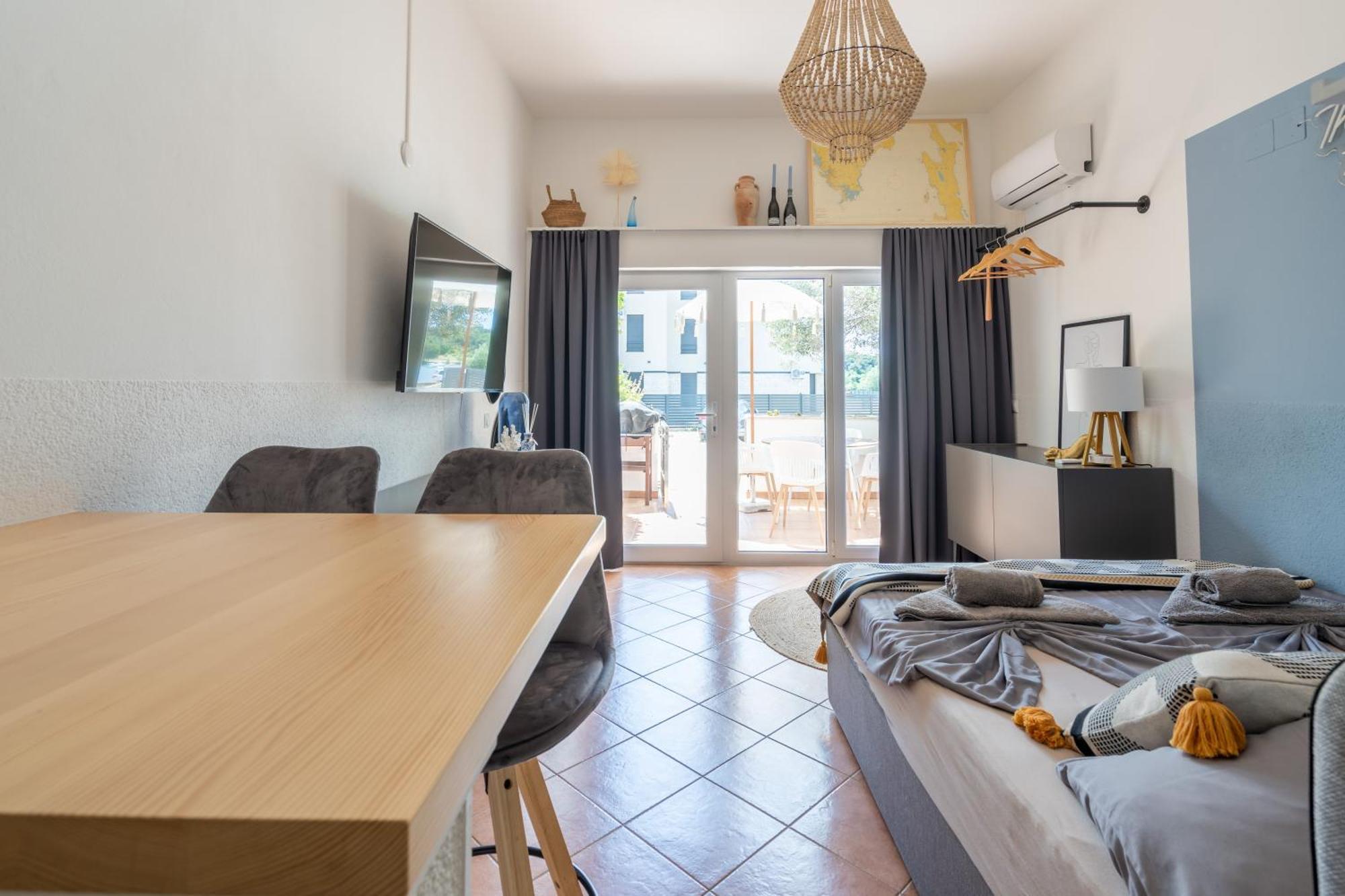 App Akumal-25m Zum Meer, Privatparkplatz, 50 Zoll Smart Tv, Sat Medulin
