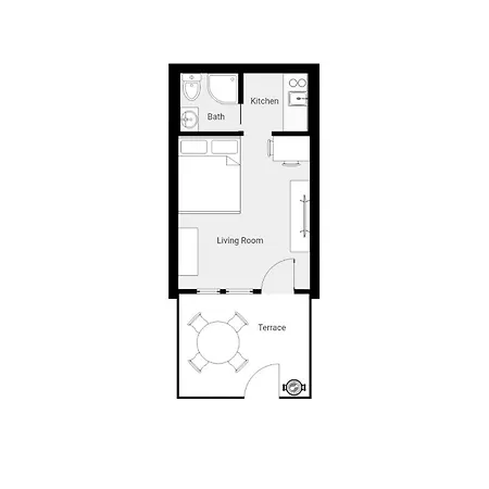 App Akumal-25M Zum Meer, Privatparkplatz, 50 Zoll Smart Tv, Sat Medulin Exterior photo
